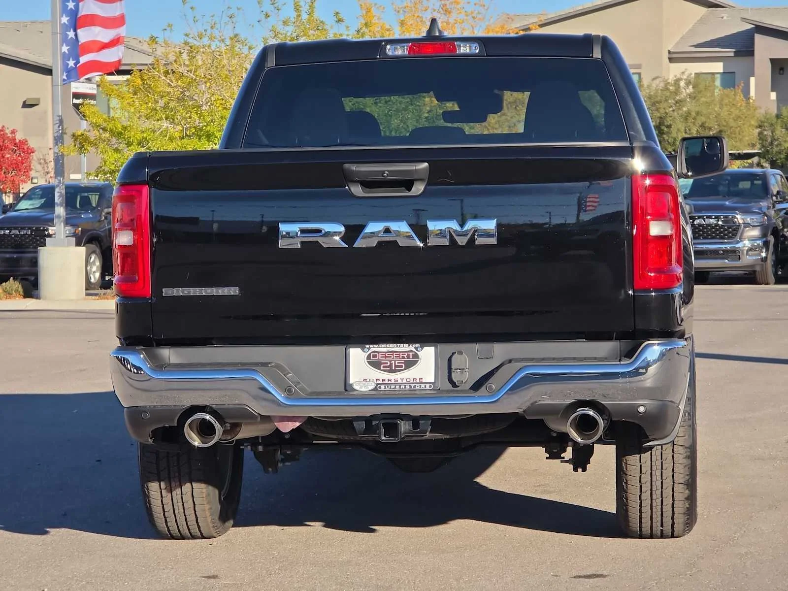 Used 2026 Diamond Black Crystal Pearlcoat Ram Big Horn image 7