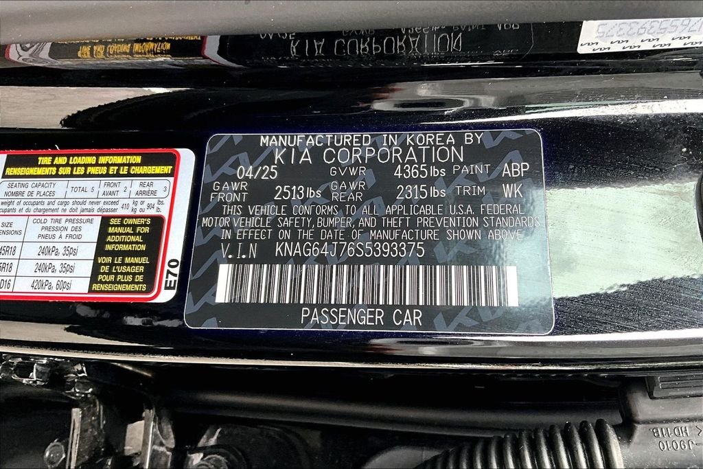 Used 2025 Black Kia GT-Line image 15