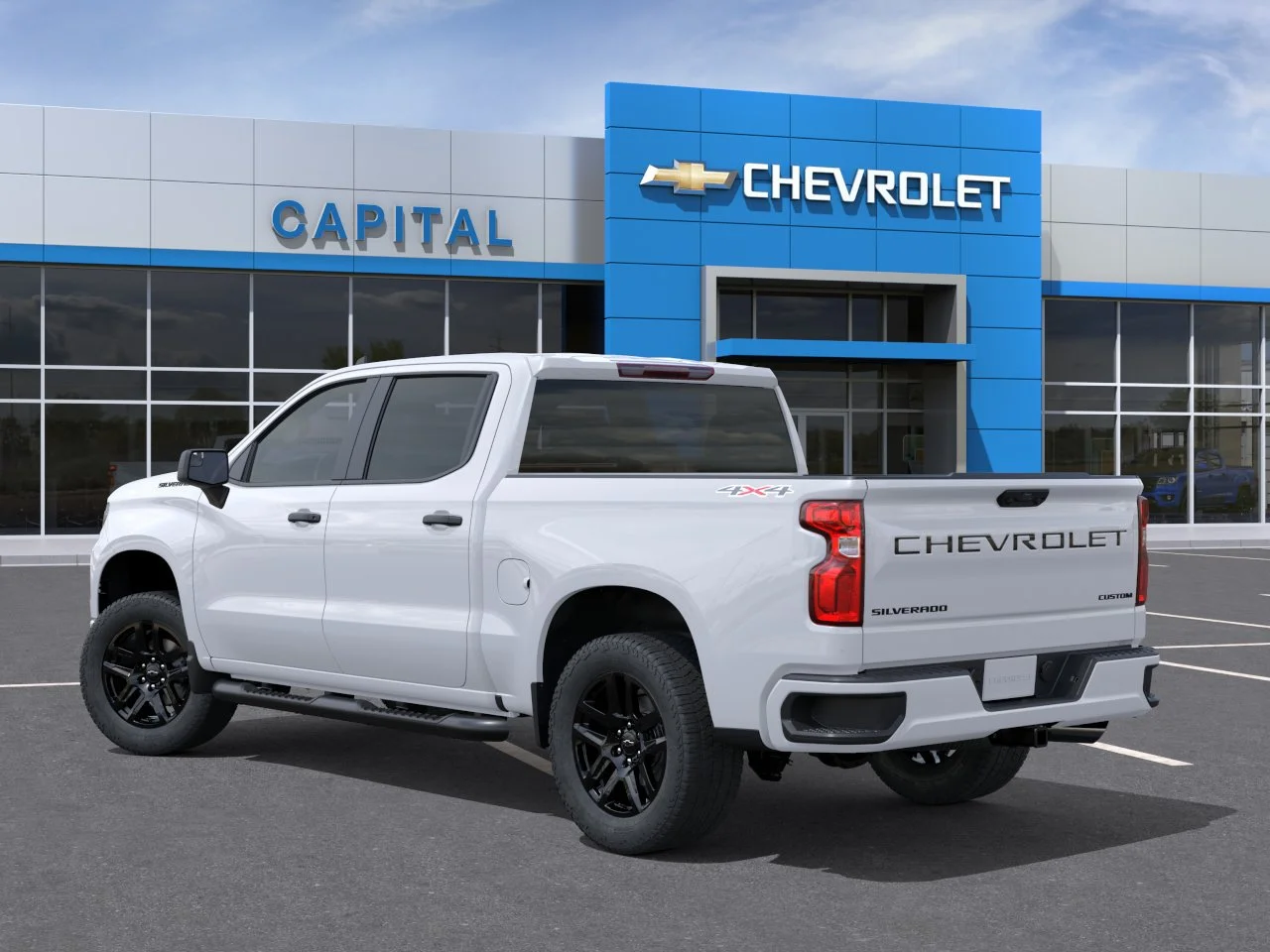 New 2026 Summit White Chevrolet Custom image 4