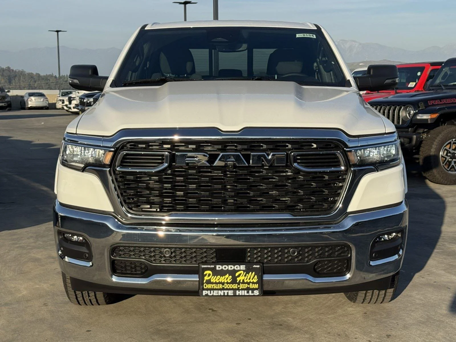 New 2026 Bright White Clear-Coat Exterior Paint RAM Big Horn image 2