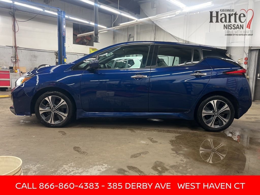 Used 2022 Nissan LEAF SL Plus with VIN 1N4BZ1DV8NC550584 for sale in West Haven, CT