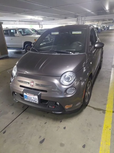 Used 2019 Gray FIAT Battery Electric image 2