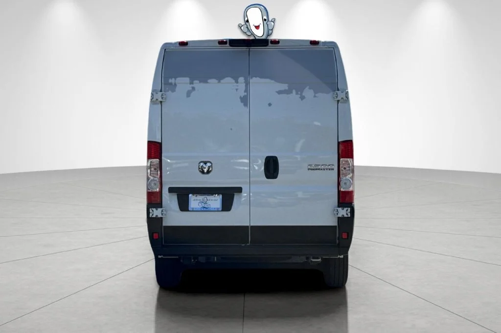 Used 2025 Bright White Clearcoat Ram High Roof image 5