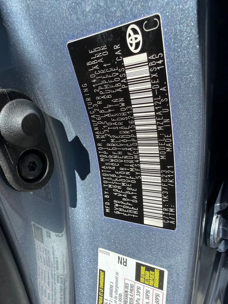 Used 2023 Gray Toyota SE image 26
