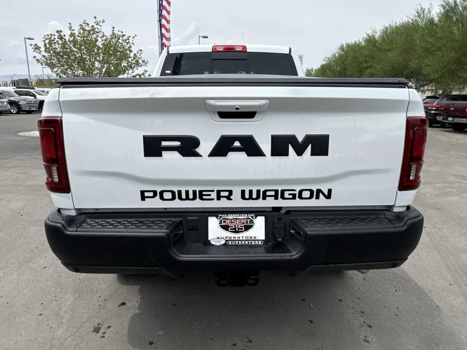 New 2026 Bright White Clear-Coat Exterior Paint RAM Power Wagon image 7
