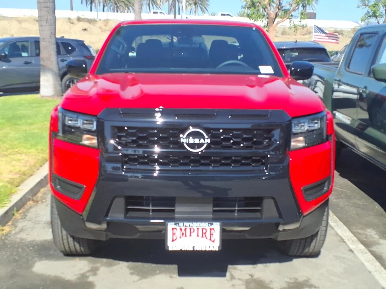 New 2026 Red Alert Nissan Crew Cab SV image 2