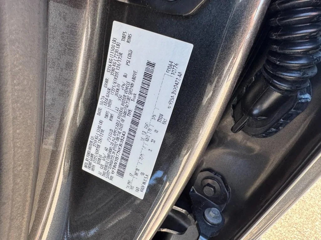 Used 2017 Magnetic Metallic Ford Lariat image 26
