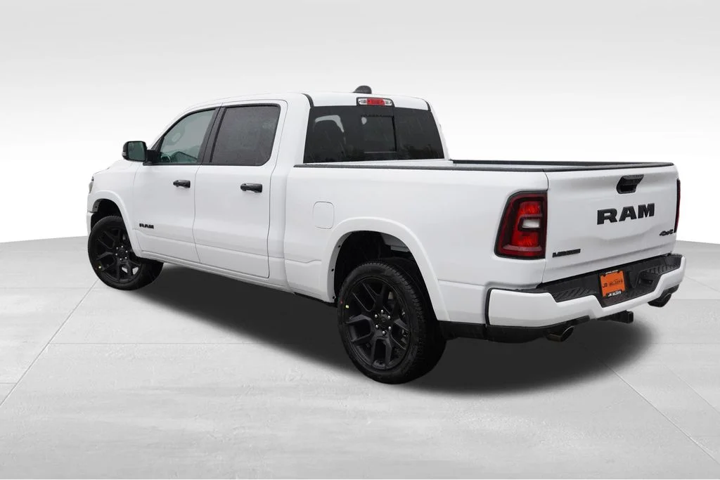 New 2026 Bright White Clear-Coat Exterior Paint RAM Laramie image 5