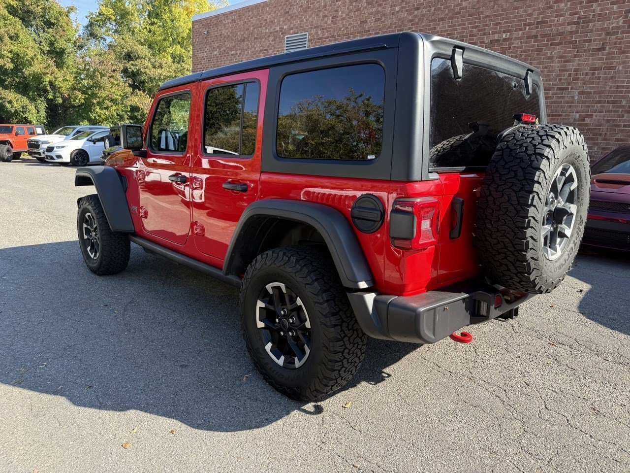 Used 2026 Firecracker Red Clearcoat Jeep Rubicon image 4