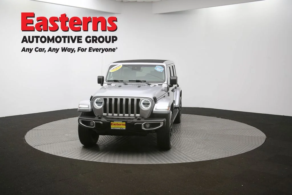 Used 2021 Silver Jeep Unlimited Sahara 4xe image 54