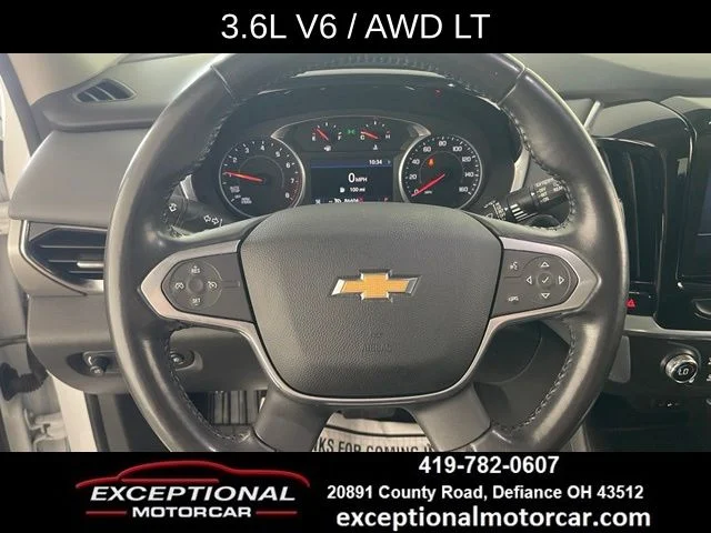 Used 2021 White Chevrolet 3LT W/Leather image 37