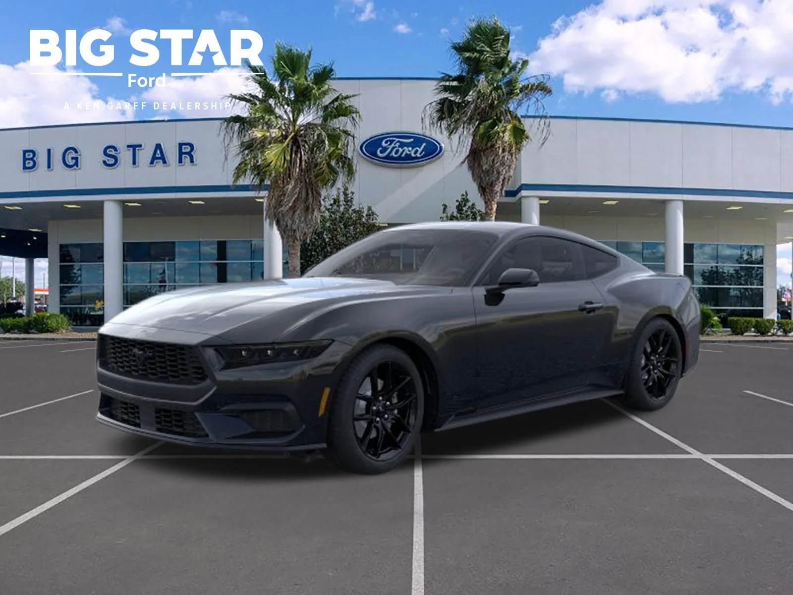 New 2026 Shadow Black Ford EcoBoost image 1