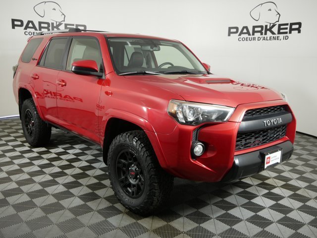 Used 2017 Barcelona Red Metallic Toyota TRD Pro image 4