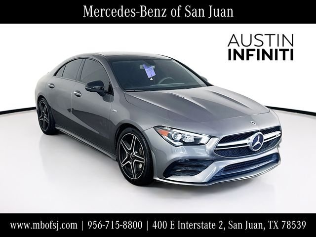 Certified Used 2021 Mountain Gray Metallic Mercedes-Benz CLA 35 AMG® image 1