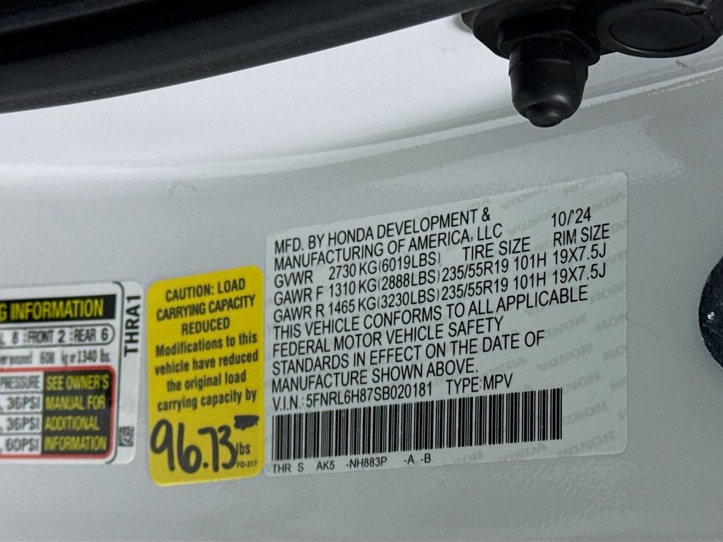 2025 Honda Odyssey Touring - Photo 33