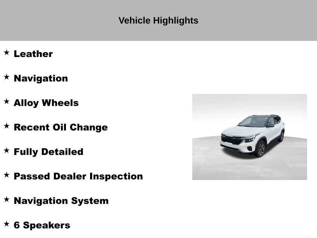 Certified Used 2024 White Kia S image 10
