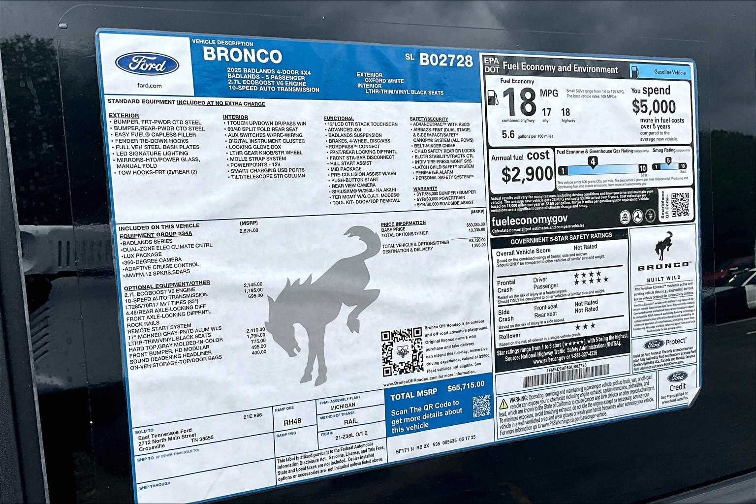 2025 Ford Bronco 4-Door Badlands - Photo 17