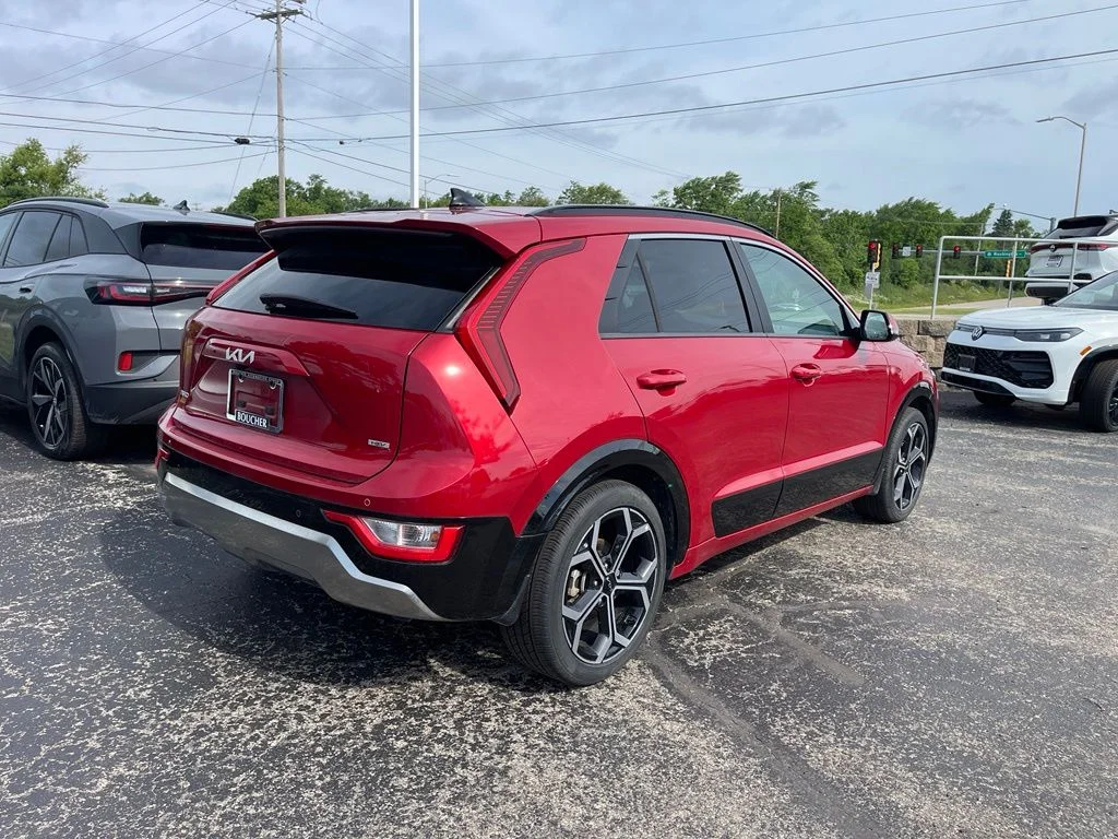 Certified Used 2025 Runway Red Kia EX Touring image 3