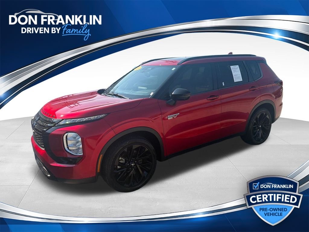 Used 2025 Red Mitsubishi SEL Black Edition image 1
