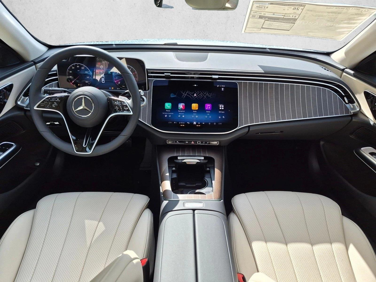 New 2026 Polar White Mercedes-Benz E450 image 14