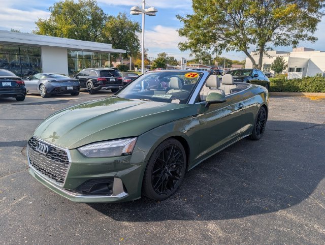 Used 2022 District Green Metallic/Black Roof Audi 45 Premium Plus image 11