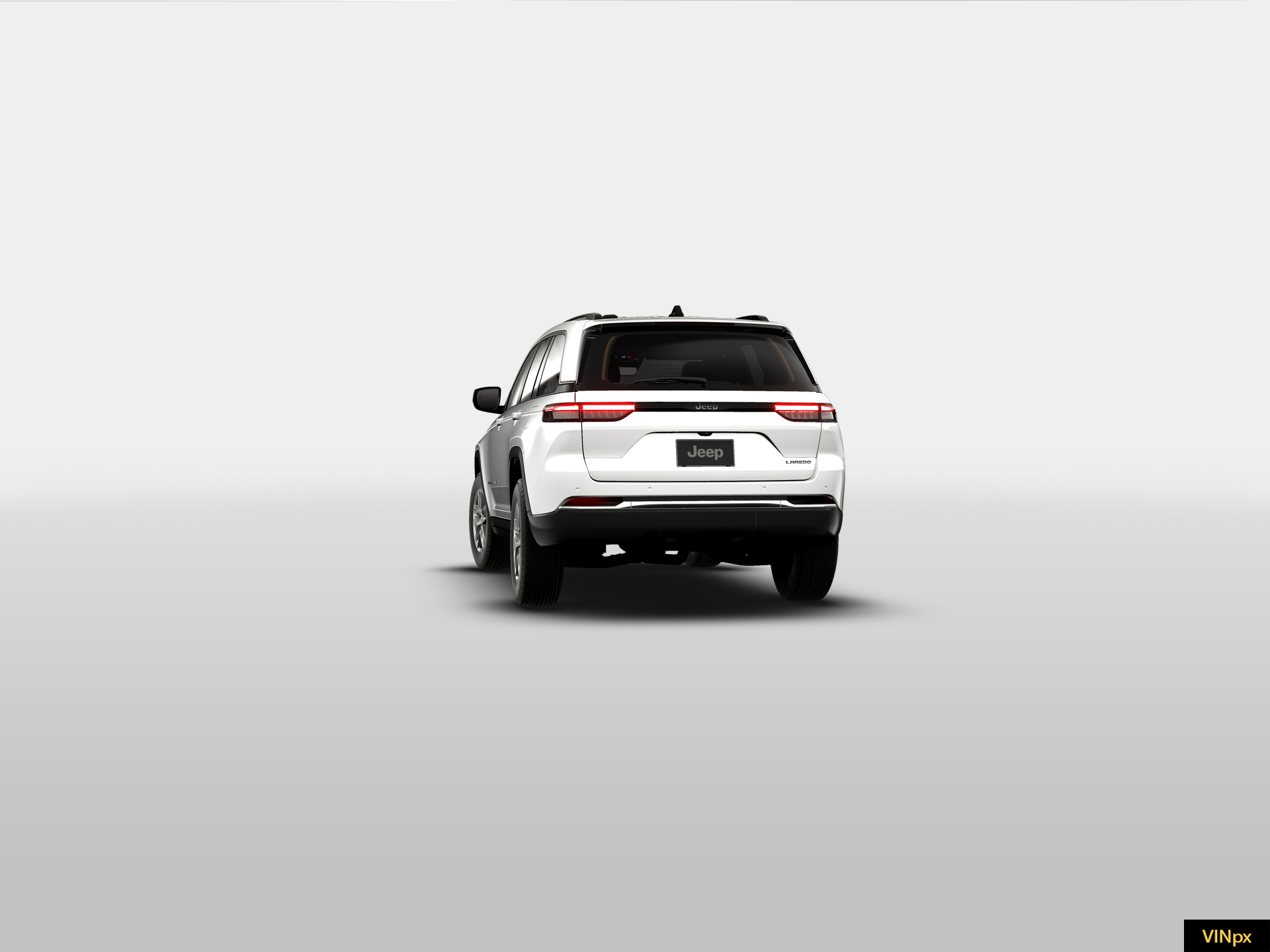 New 2026 Bright White Clear-Coat Exterior Paint Jeep Laredo image 13