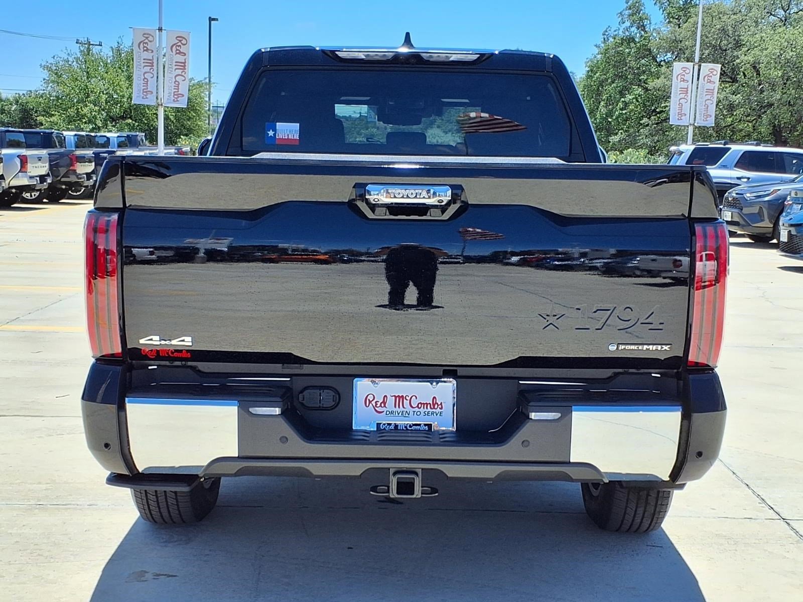 New 2026 Midnight Black Metallic Toyota Tundra 1794 Edition image 6