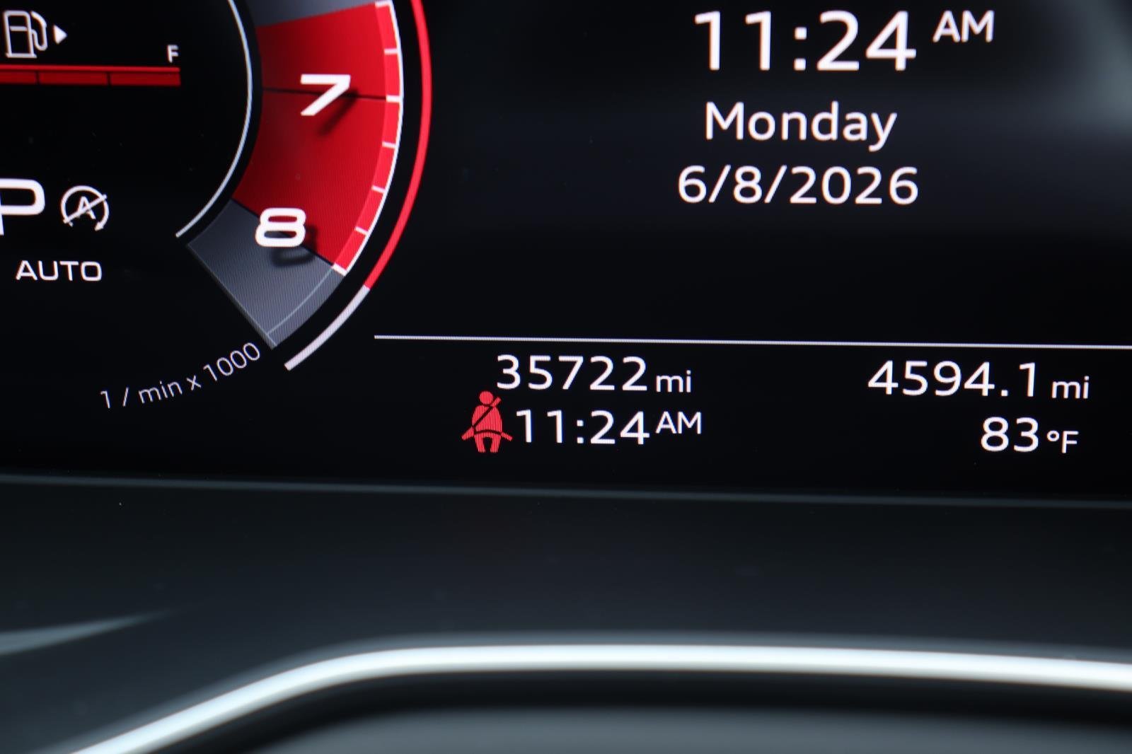 Used 2024 Daytona Gray Pearl Effect Audi Premium Plus image 30