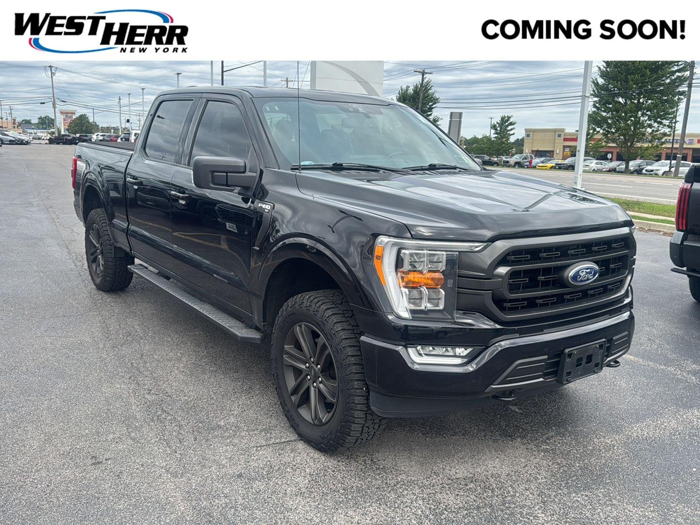 Used 2021 Agate Black Ford XLT image 1