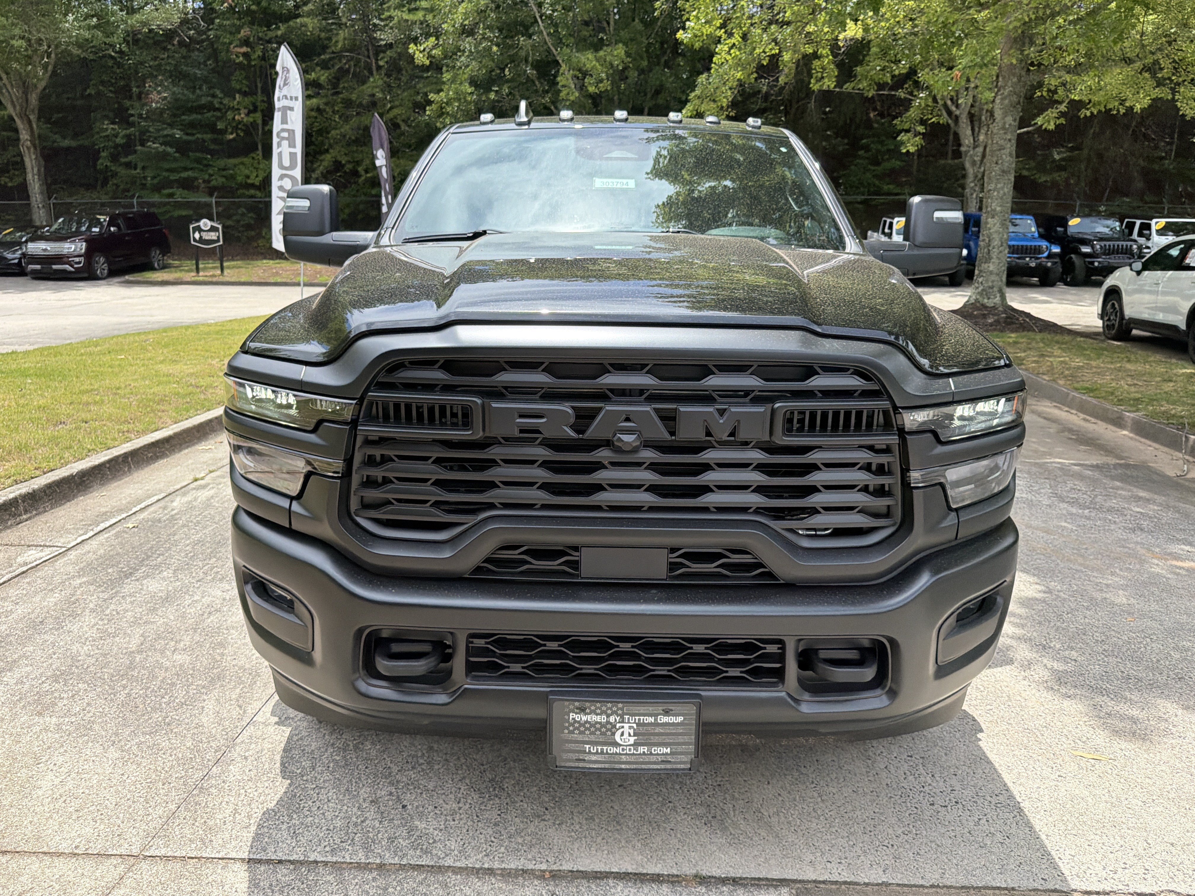 New 2026 Diamond Black Crystal Pearlcoat RAM Tradesman image 2