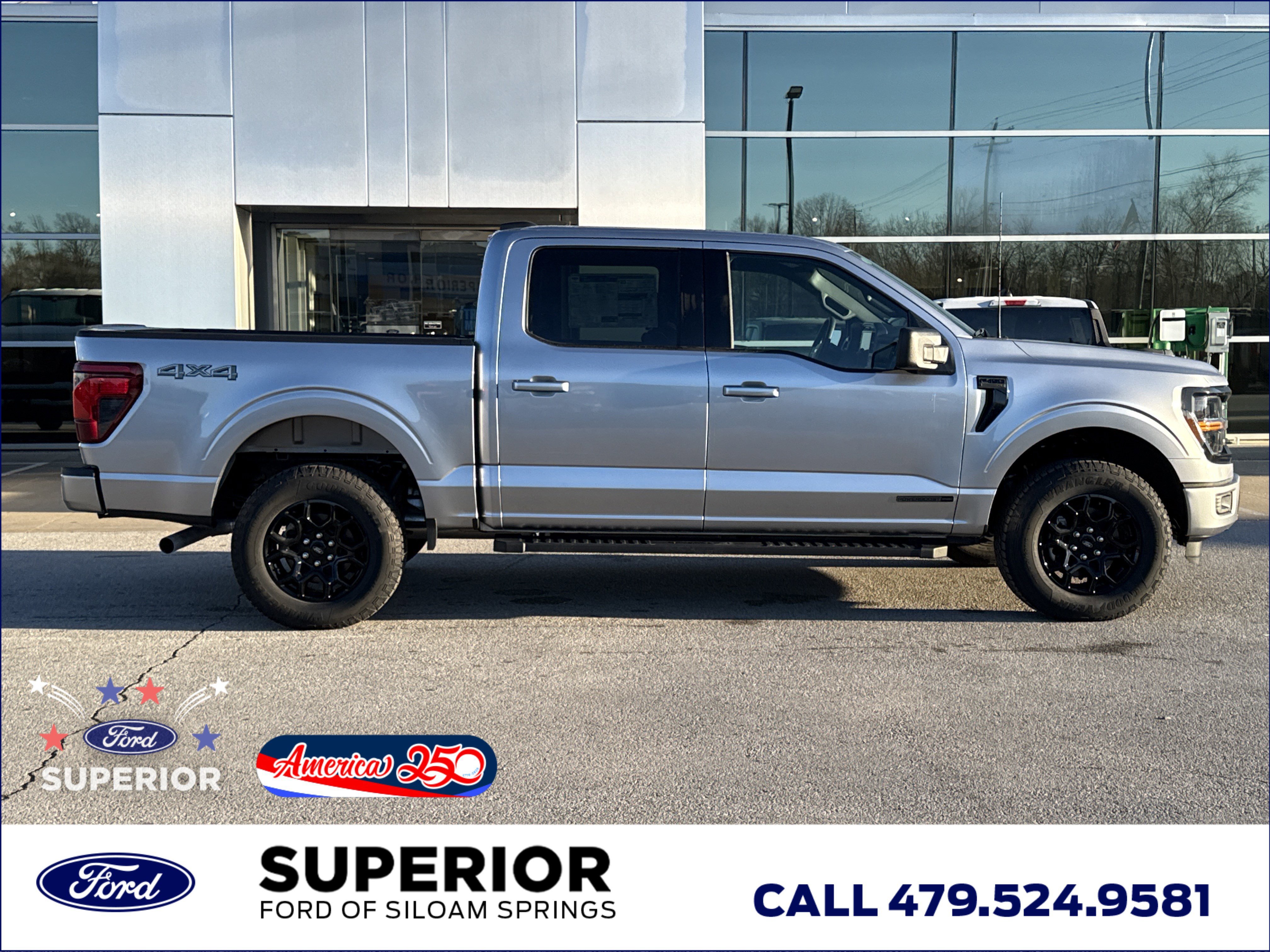 New 2026 Iconic Silver Metallic Ford XLT 4WD image 2