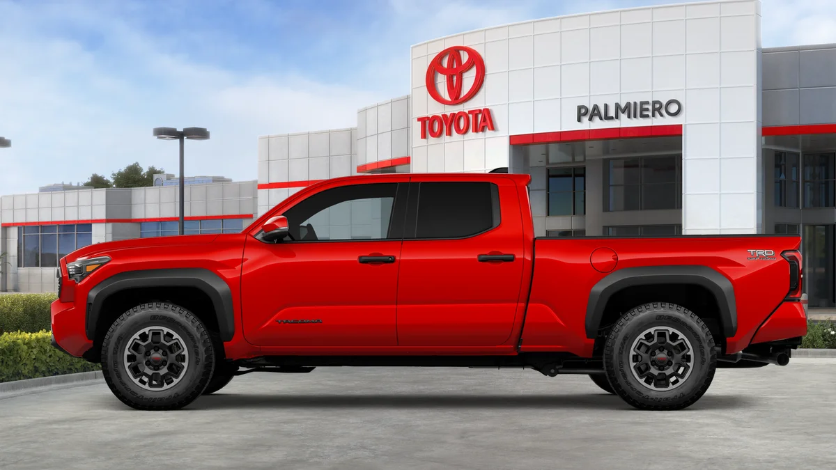 New 2026 Supersonic Red Toyota TRD Off-Road image 4