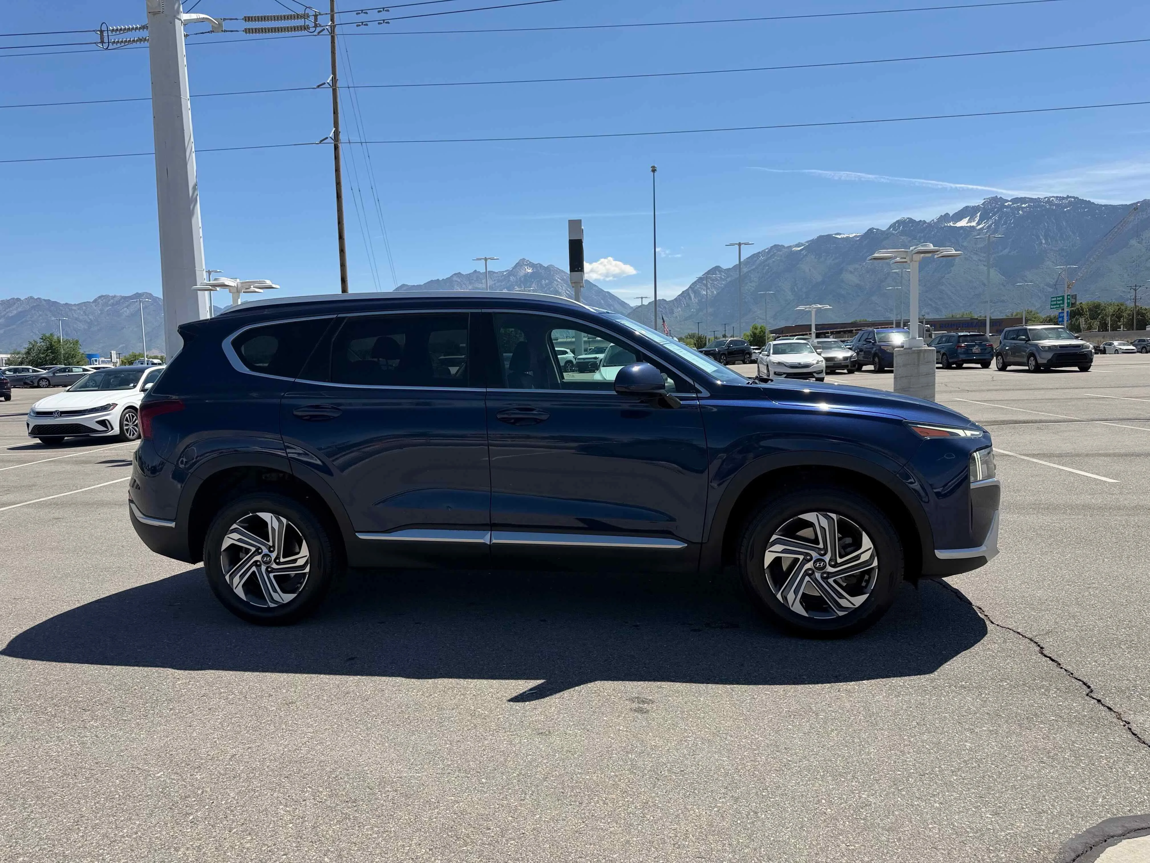 Used 2021 Stormy Sea Hyundai SEL image 6