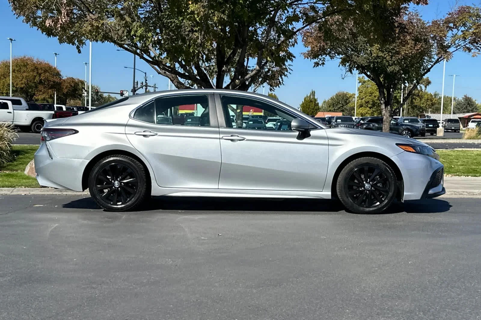 Certified Used 2024 Silver Toyota SE image 8