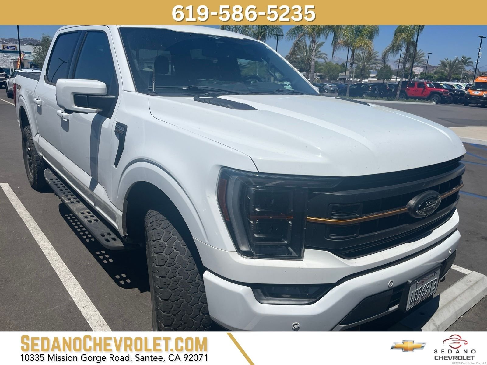 Used 2023 White Ford Tremor image 1