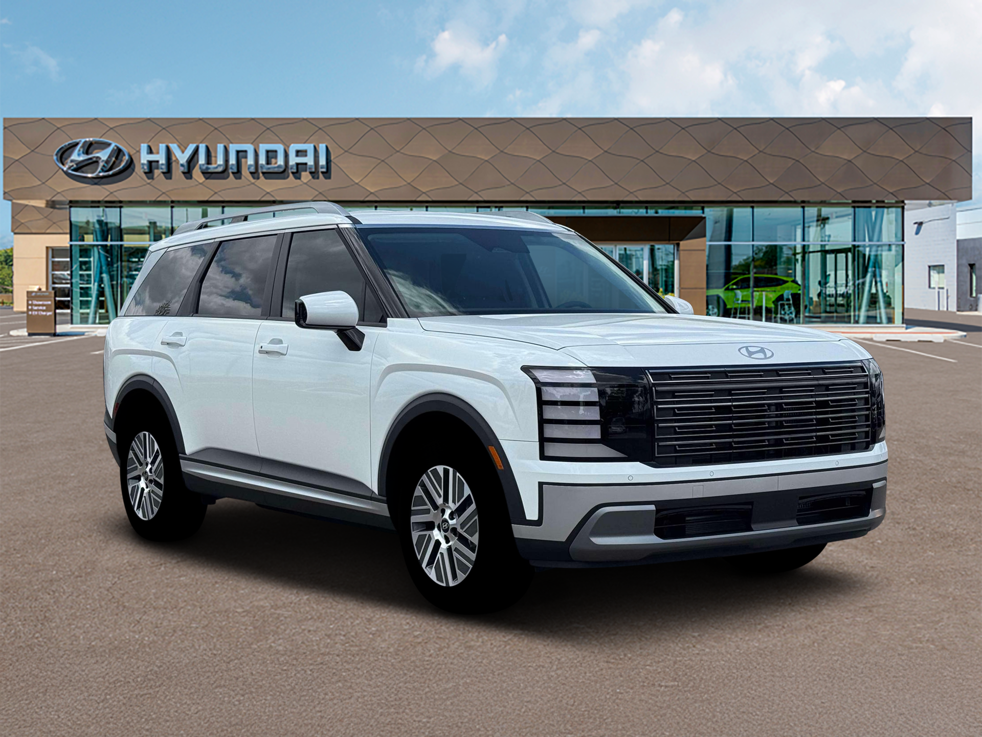New 2026 White Hyundai Blue SEL 7P image 11