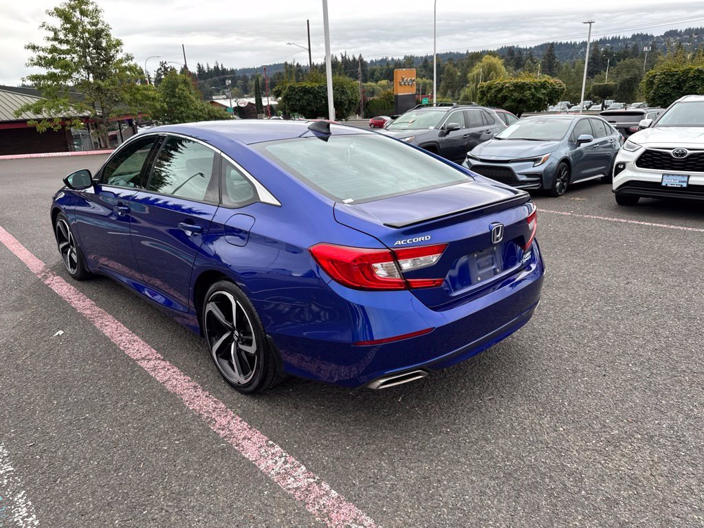 Used 2021 Still Night Pearl Honda Sport 2.0T image 7