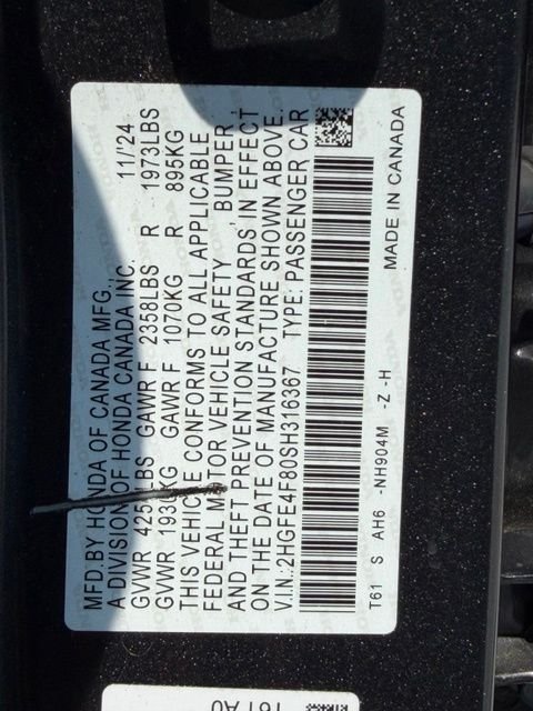 Used 2025  Honda Sport image 32