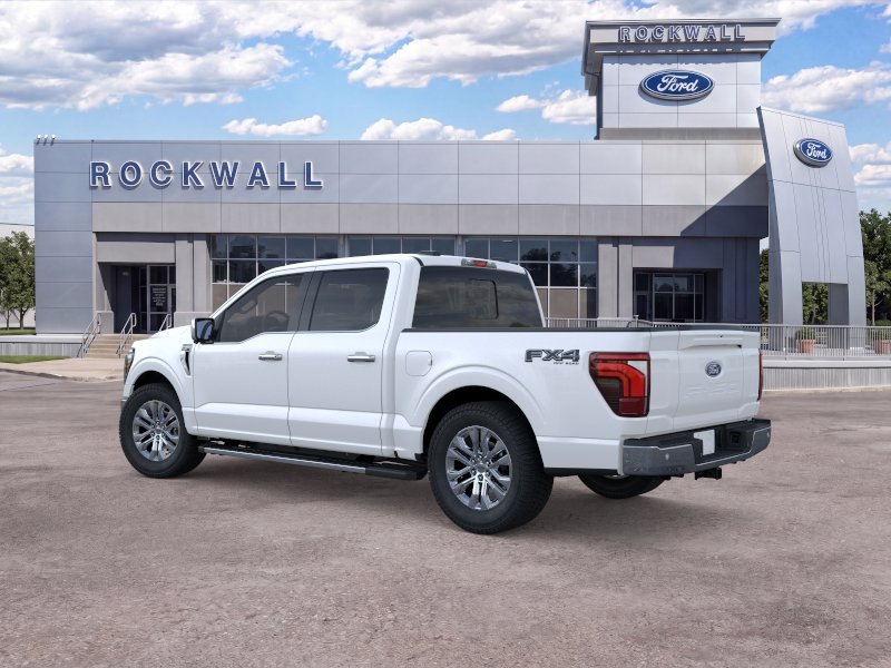 New 2026 Star White Metallic Tri-Coat Ford Lariat® image 4