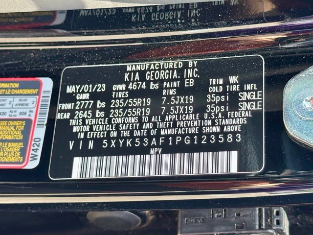 Used 2023 Black Kia SX-Prestige image 24