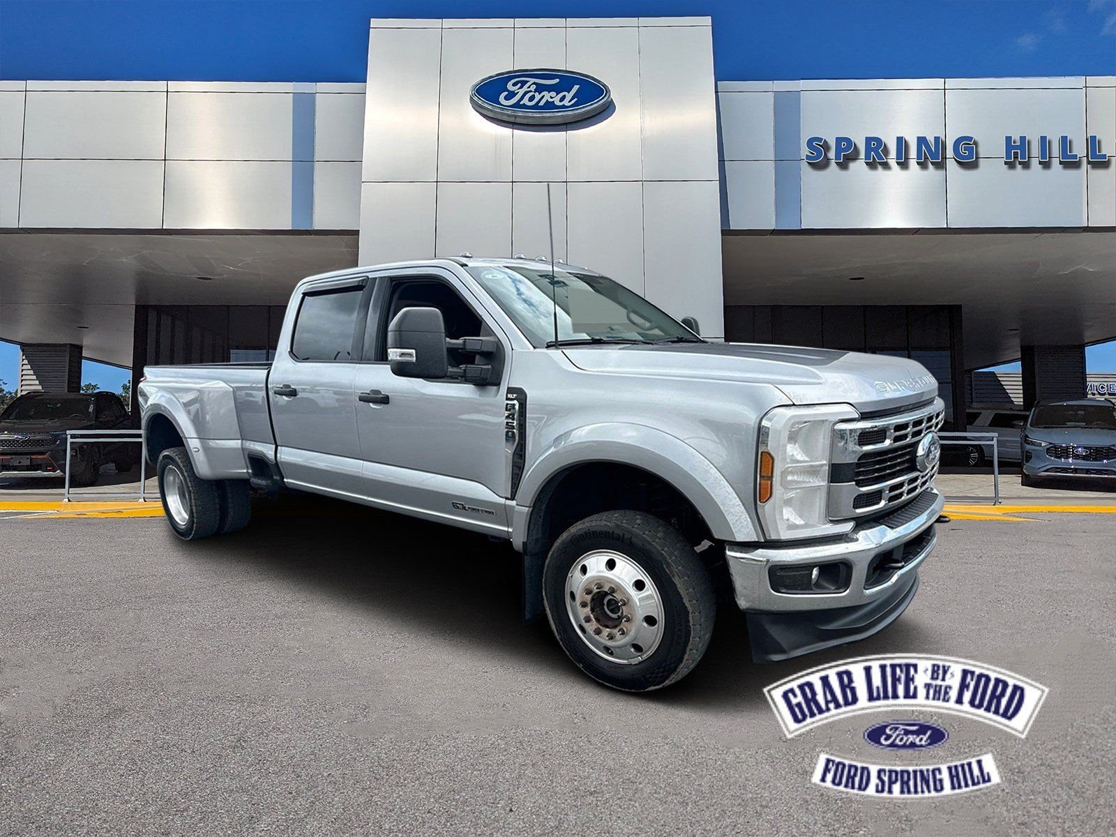 Used 2024 Silver Metallic Ford XLT image 1