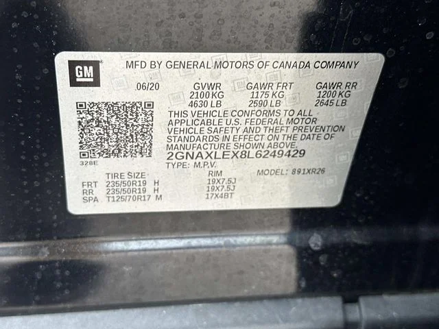 Used 2020 Blue Chevrolet LT image 18