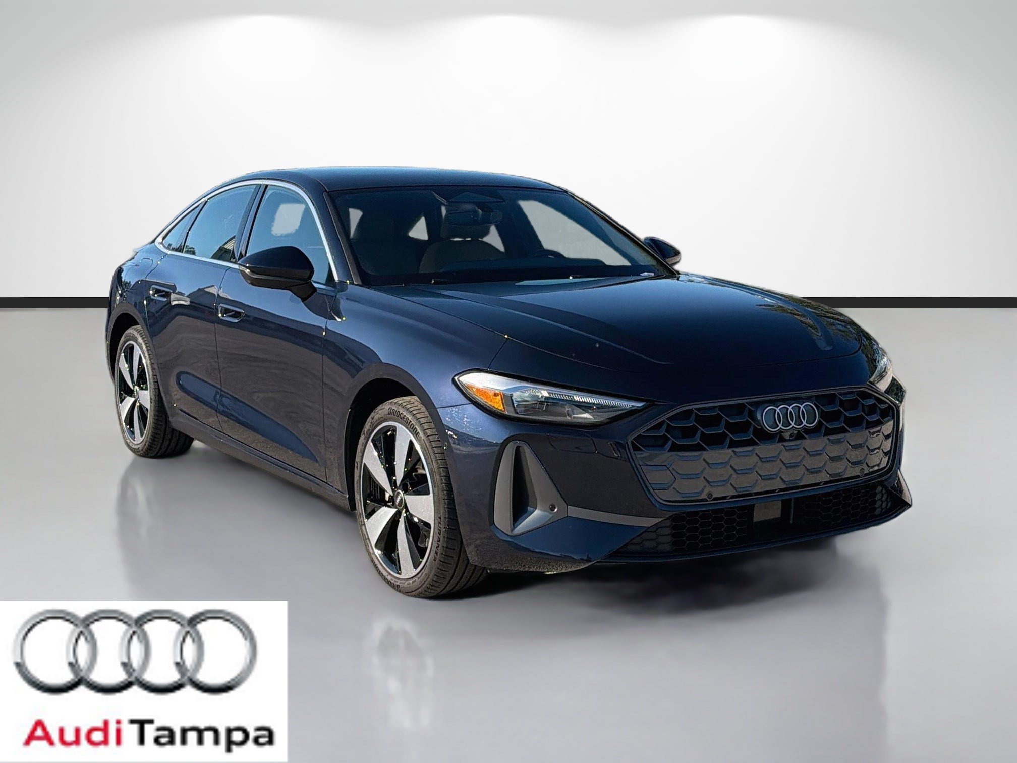 Certified Used 2025 Blue Metallic Audi Premium image 1