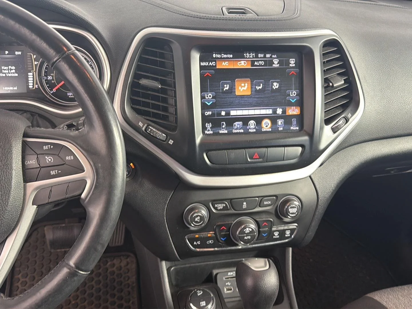 Used 2014 Deep Cherry Red Crystal Pearlcoat Jeep Latitude image 8