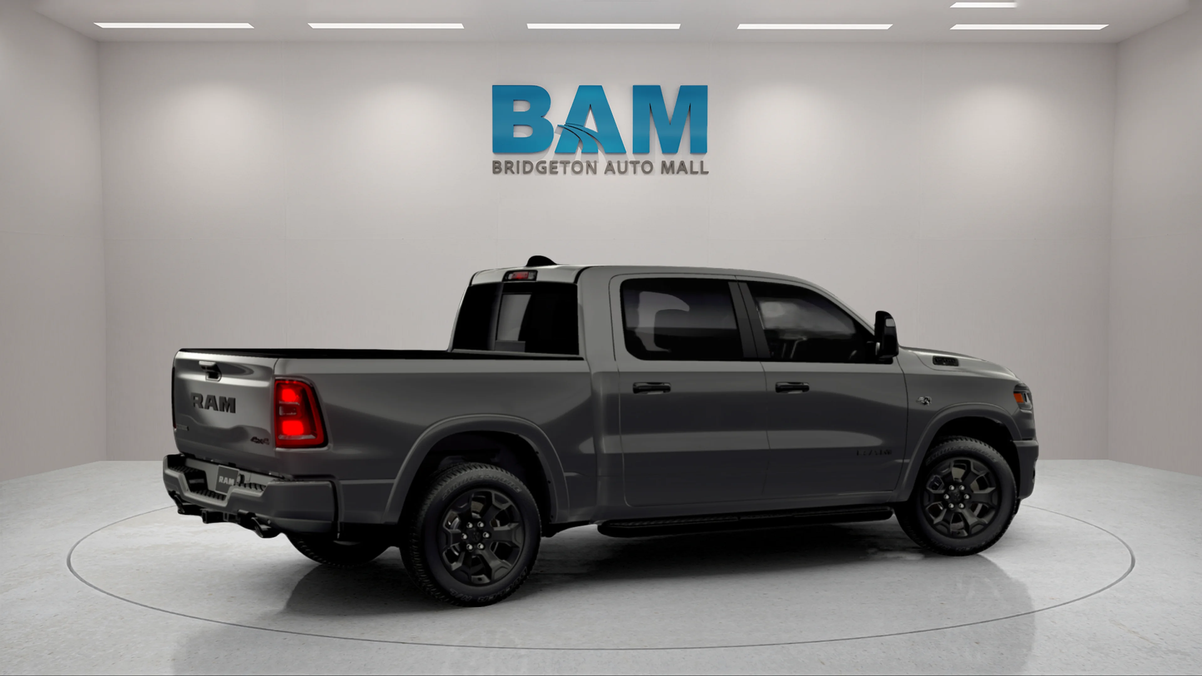 New 2026 Granite Crystal Metallic Clear-Coat Exterior Paint RAM Big Horn image 5