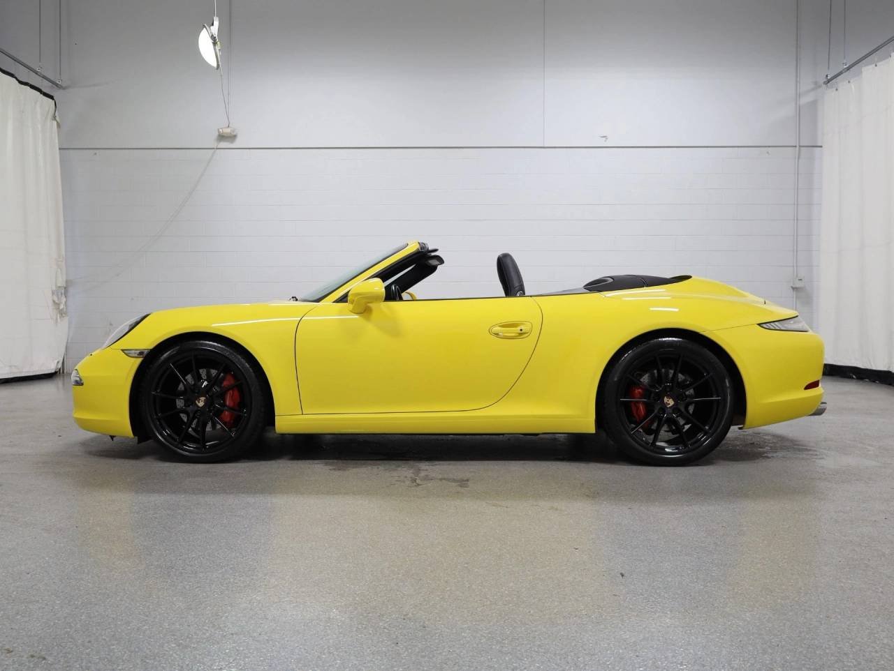 Used 2014 Racing Yellow Porsche Carrera S Cabriolet image 2