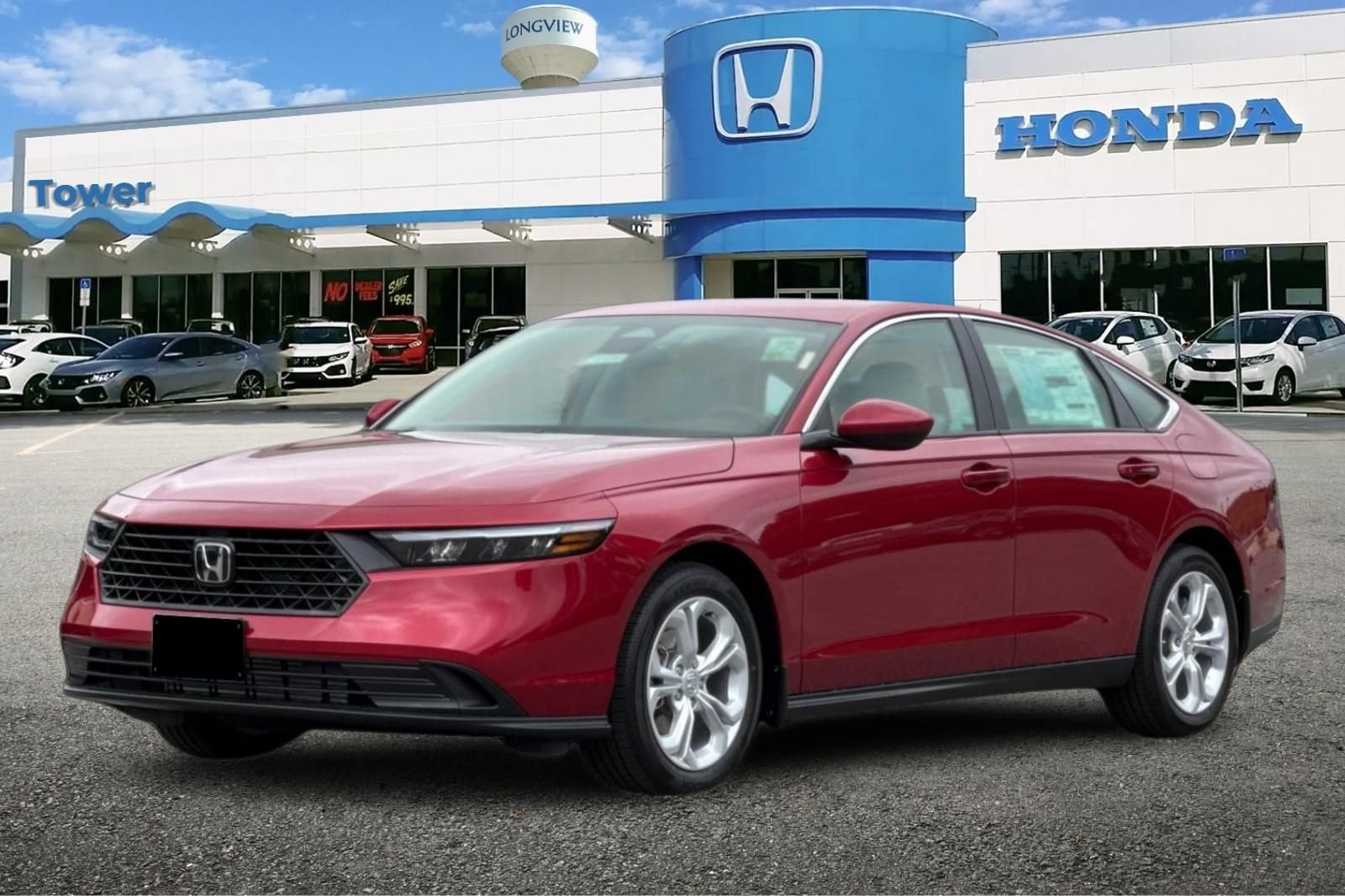 New 2026 Radiant Red Metallic Honda LX image 8