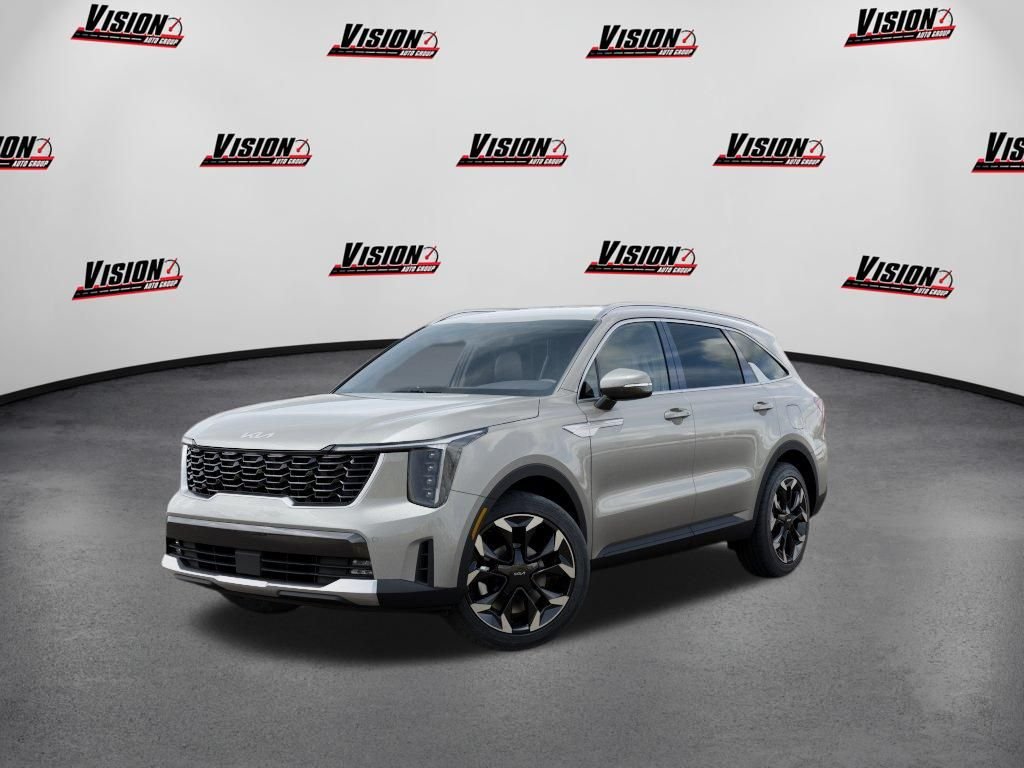 New 2026 Ivory Silver Kia EX image 1