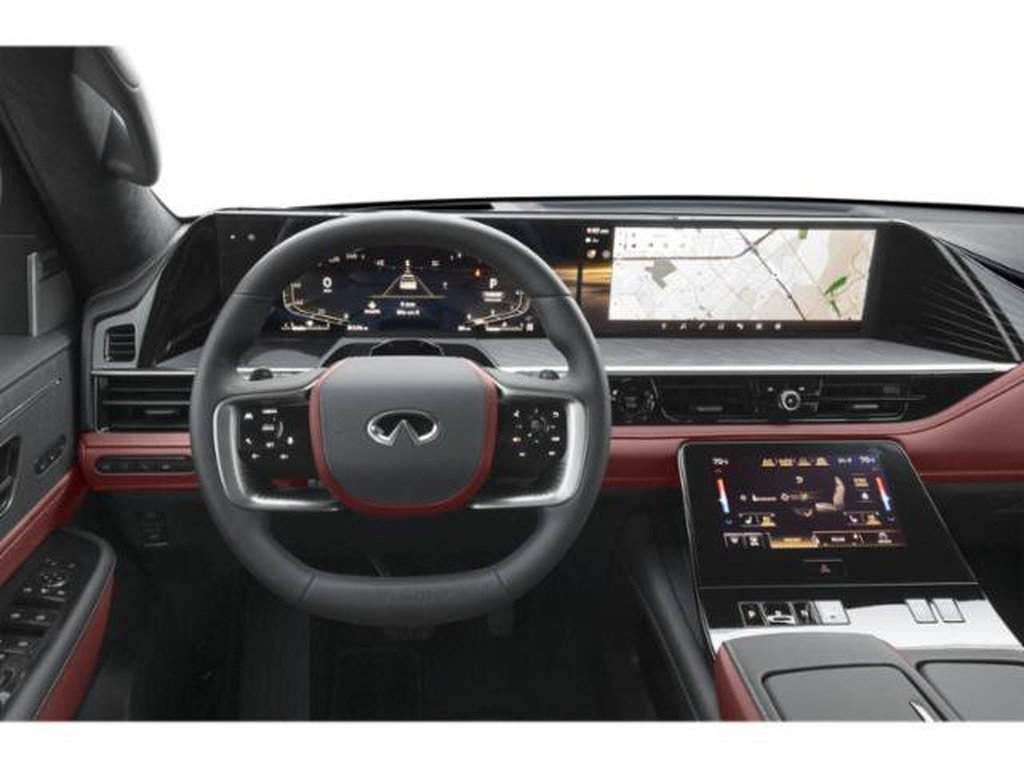 Used 2025 Dynamic Metal w/ Black Obsidian Roof INFINITI Autograph image 40