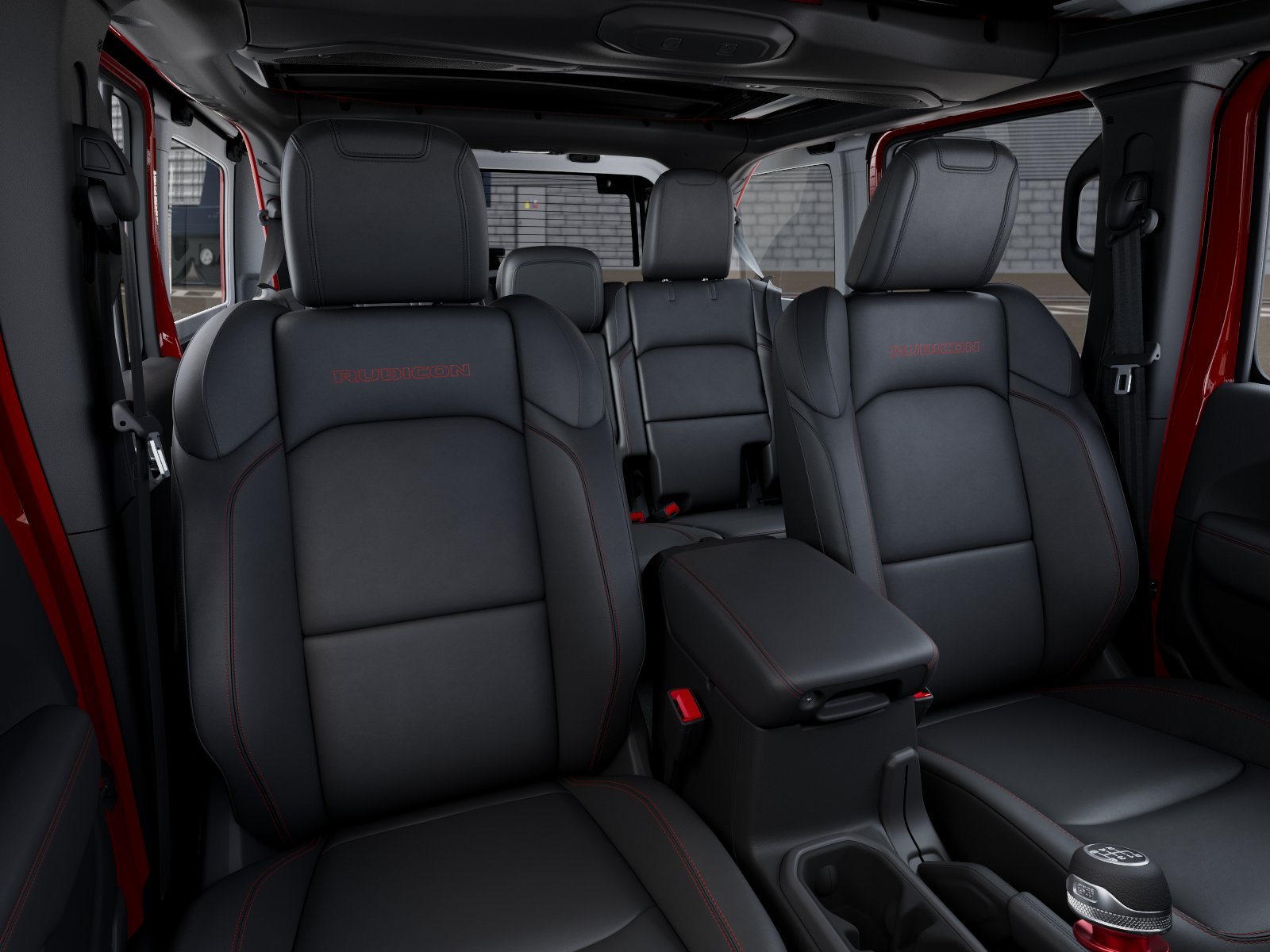 New 2027 Firecracker Red Clear-Coat Paint Jeep Rubicon X image 9